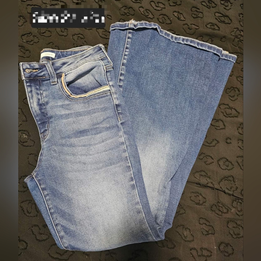 Bell bottom jeans
